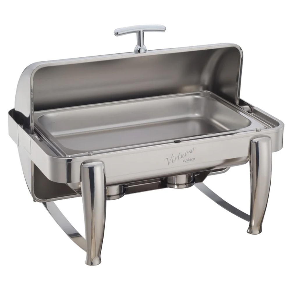 Winco Virtuoso Collection Full Size Roll Top Chafer image 1