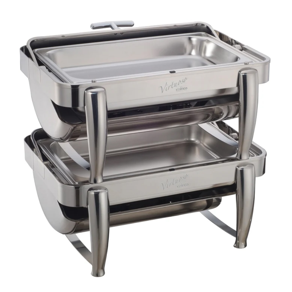 Winco Virtuoso Collection Full Size Roll Top Chafer image 2