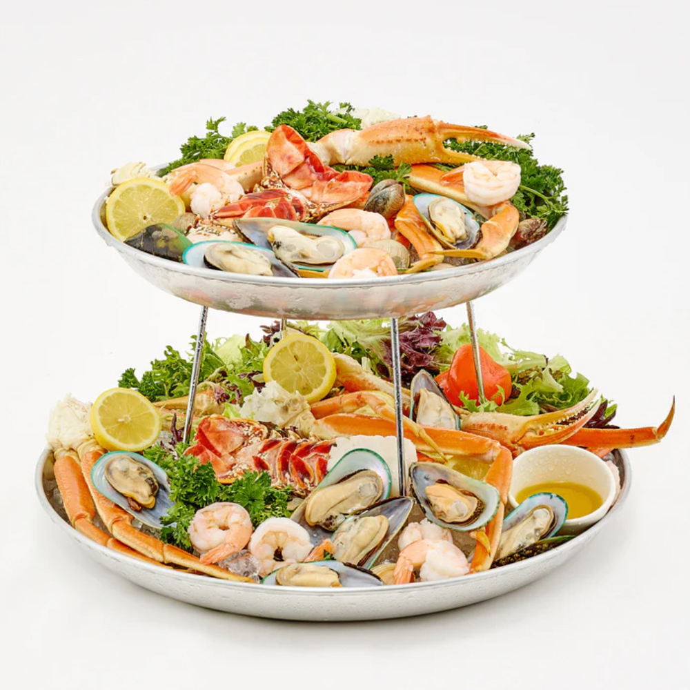 Winco Seafood Tray Display Rack, 7" High image 1