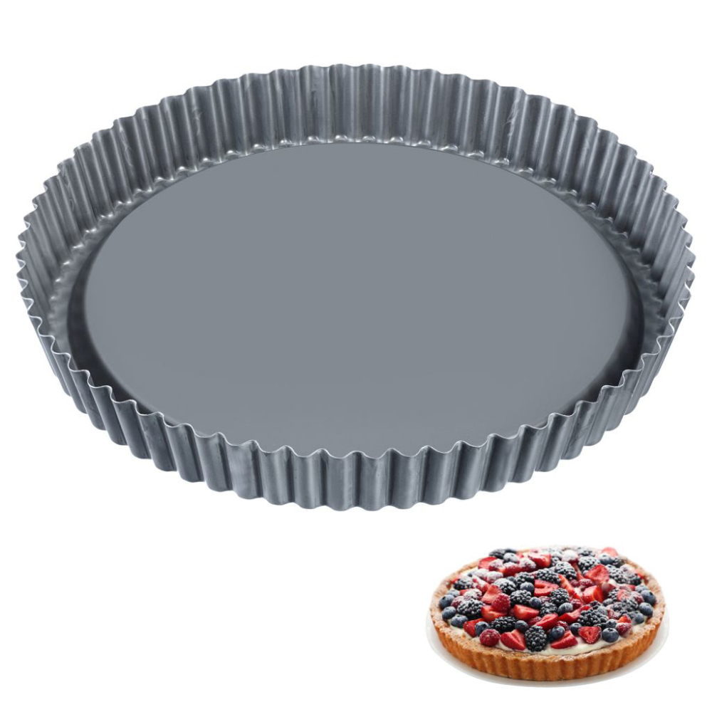 Westmark Fluted Flan Tart Pan, 11" Dia. image 1