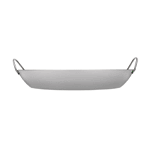 Matfer Black Steel Paella Pan - 14-1/8" diameter, 1-5/8" high image 2