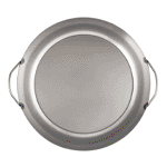 Matfer Black Steel Paella Pan - 14-1/8" diameter, 1-5/8" high image 3