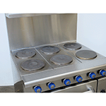 Imperial IR-6-E Electric Range with 6 Round Plates and Standard Oven, Used Excellent Condition image 2