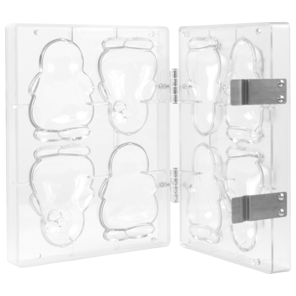 Martellato 3D Penguin Polycarbonate Chocolate Mold, Set of 2 image 4