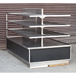 Bakery Display Retail Shelving, Stainless Steel image 1