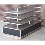 Bakery Display Retail Shelving, Stainless Steel image 2