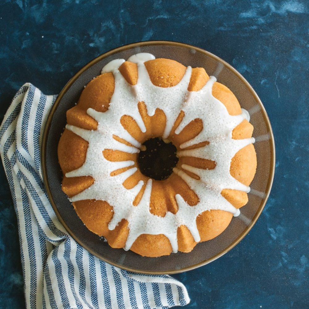 Nordic Ware Twilight Blue Formed Bundt Pan, 12 Cup image 2