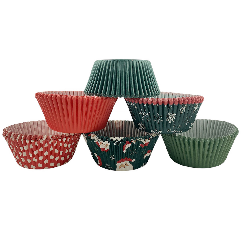 Wilton Christmas Standard Baking Cups, Pack of 150 image 1