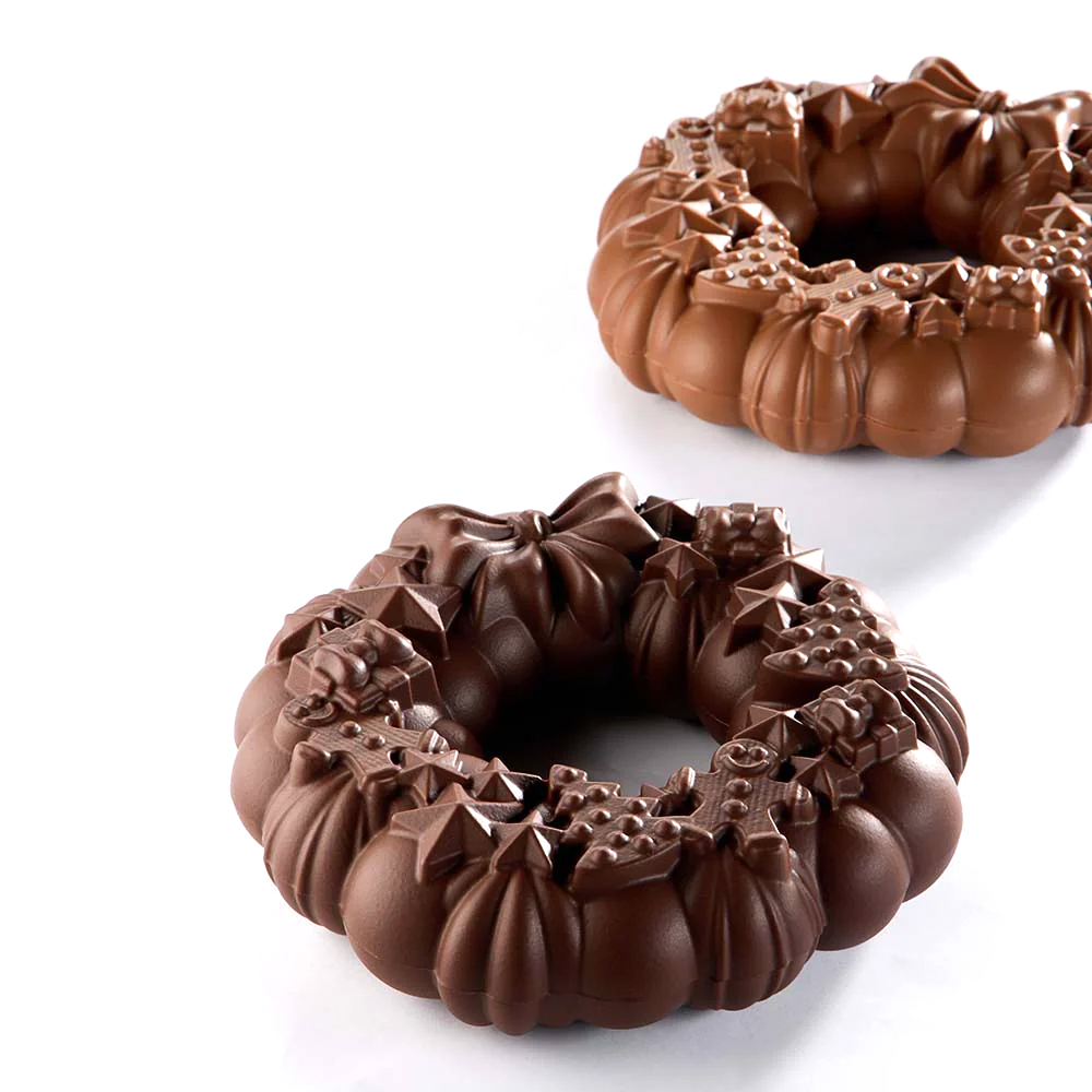 Pavoni KT219 Garland Thermoformed Plastic Chocolate Mold image 1