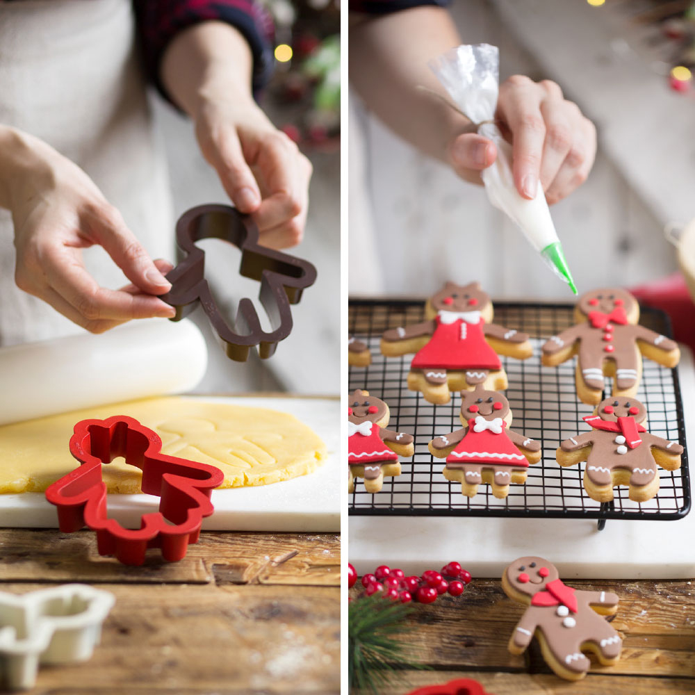 Decora Happy Family Plastic Cookie Cutters image 2