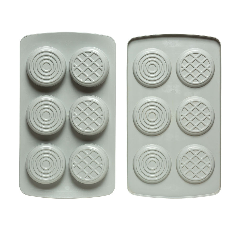 Decora Duo Round Silicone Mold, 6 Cavities image 3