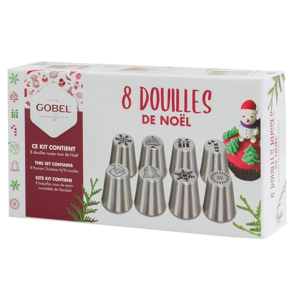 Gobel 8 Piece Christmas Nozzle Set image 1