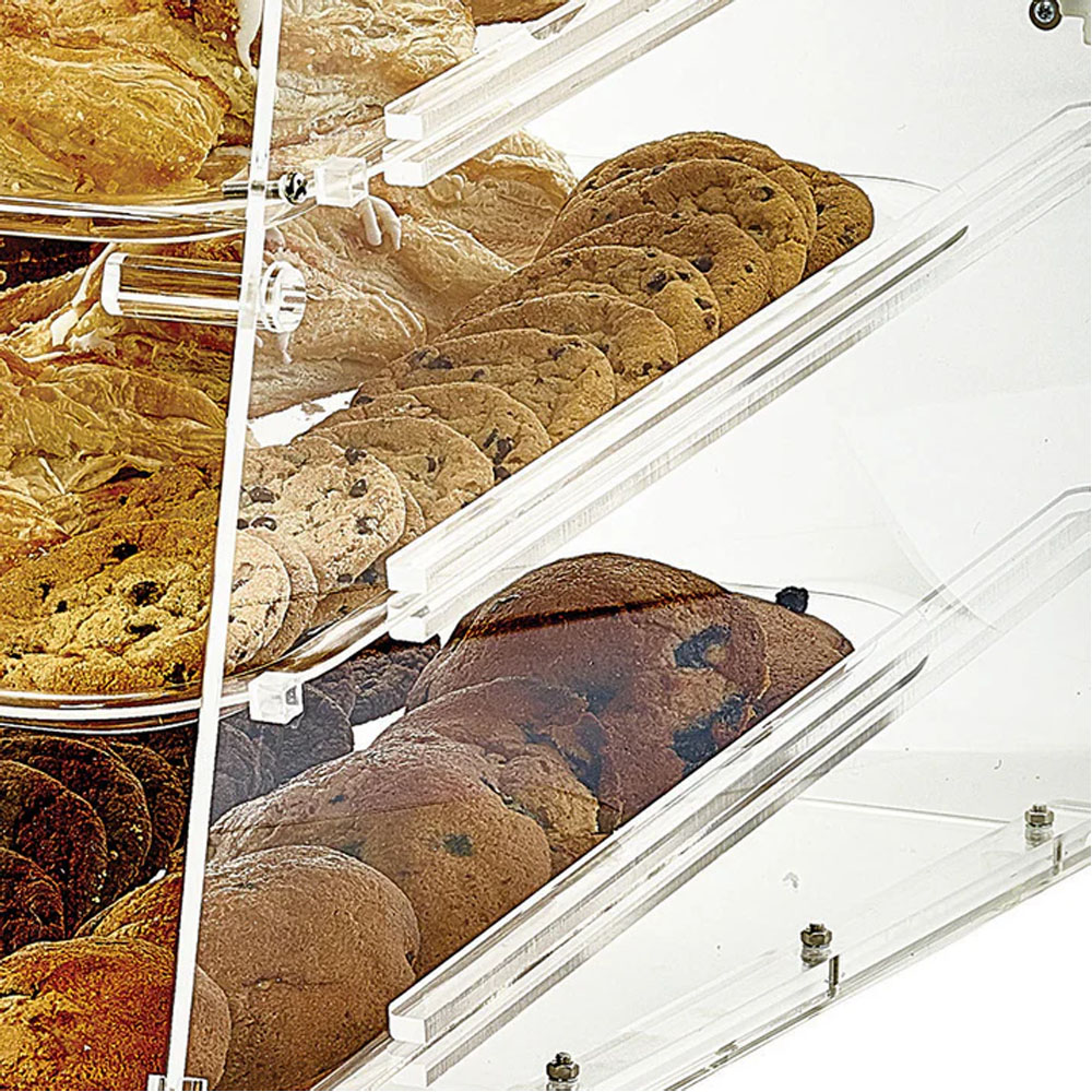 Winco Acrylic Display Case, 4 Trays image 1