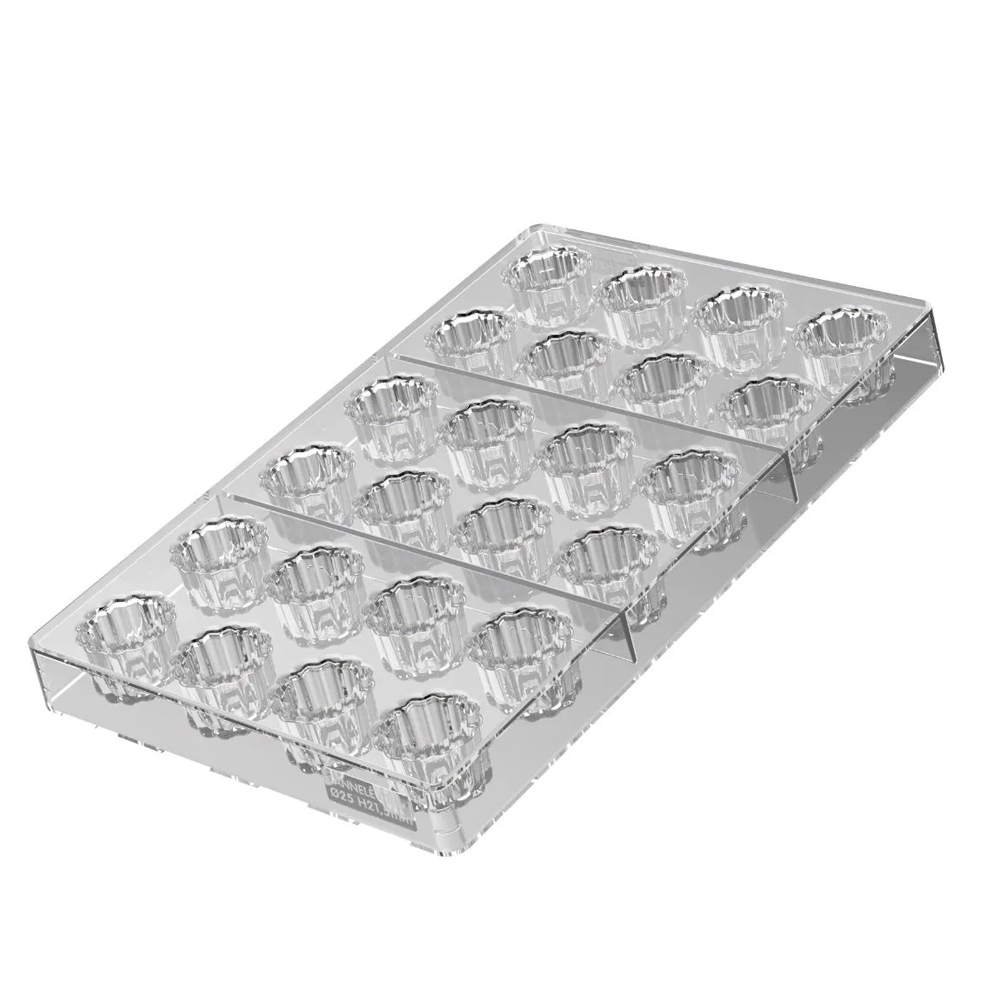 Silikomart CANNELE-P Tritan Chocolate Mold, 24 Cavities image 2