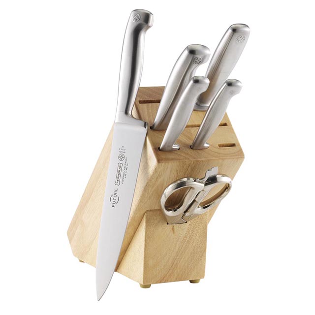 Mundial Future 7 Piece Knife Block Set 049774410073  