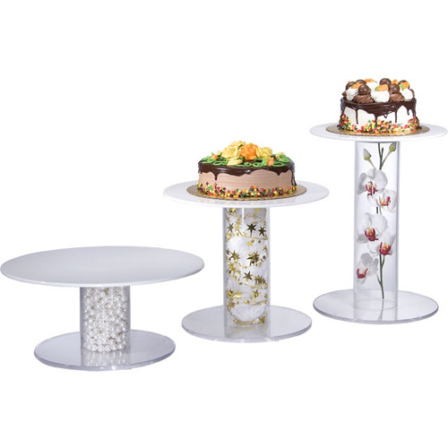 Cake Tier 3 Pc Set (In Tube Decorations Not Included)  