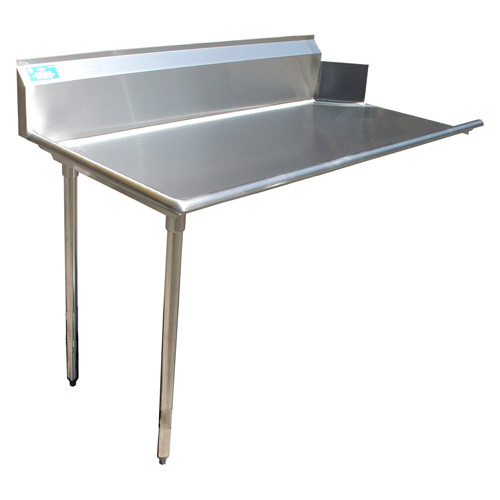 DHCT-120L Stainless Steel Clean Dishtable, Left - 120"W