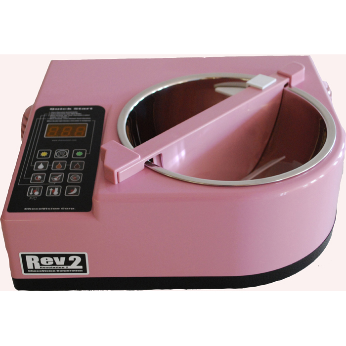 chocovision chocolate tempering machine rev 2 pink