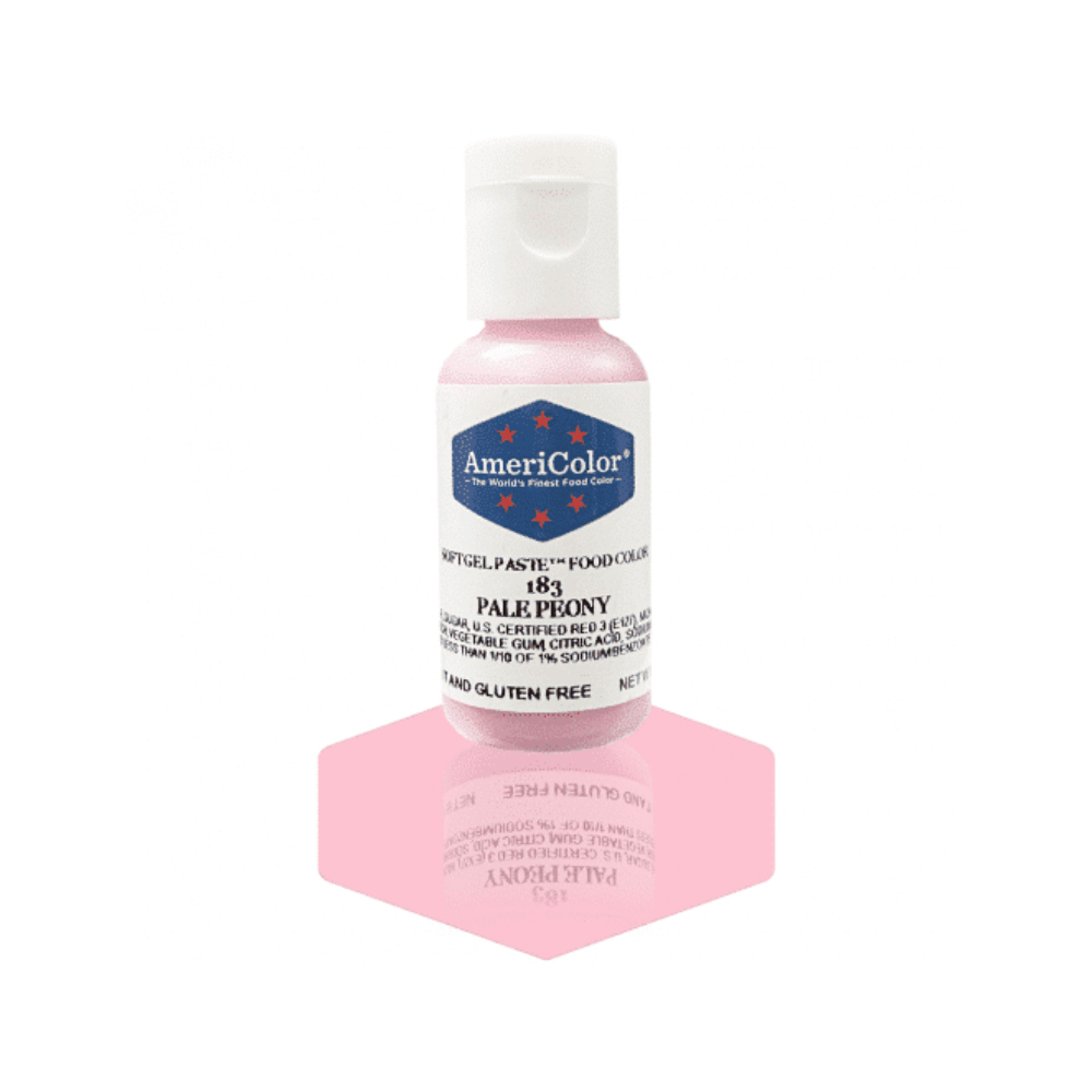 Americolor Pale Peony Soft Gel Paste Food Color, 0.75 oz.