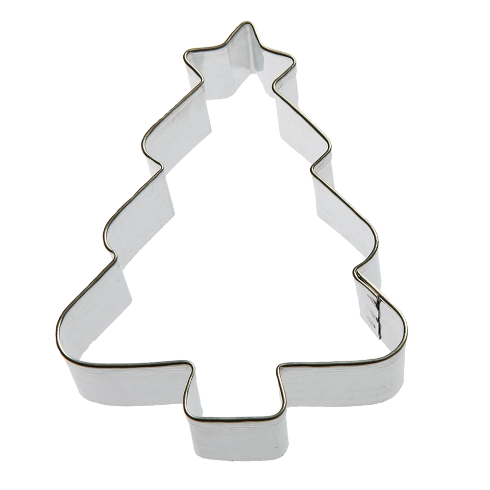 Christmas Tree With Star Cookie Cutter 2 12 X 3 14 Holiday Cookie Cutters And Accessories 1899