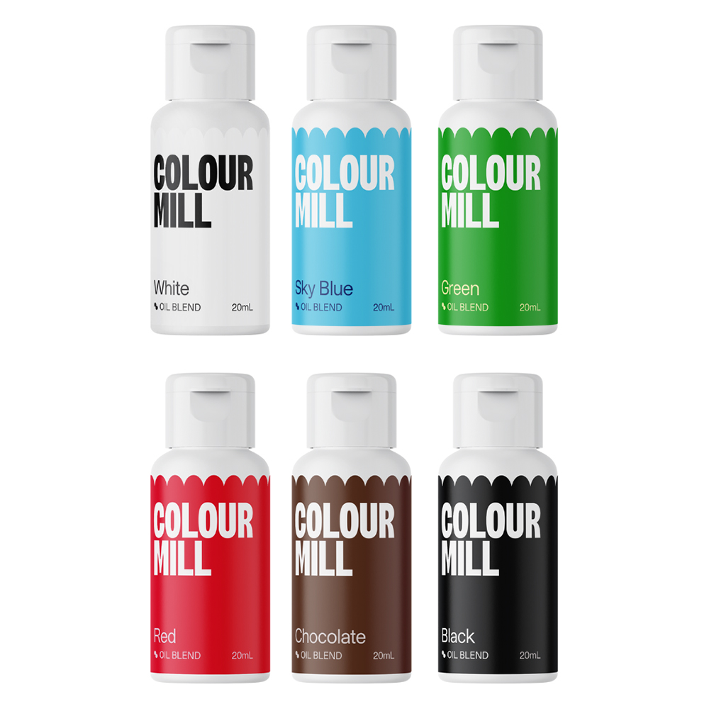 Colour Mill Oil Blend Holiday Set, 20 ml. - Pack of 6