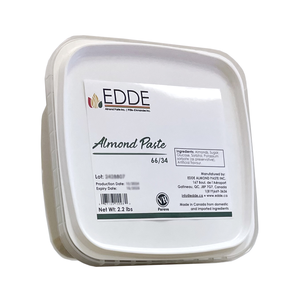 Edde Almond Paste, 2.2 lbs. 