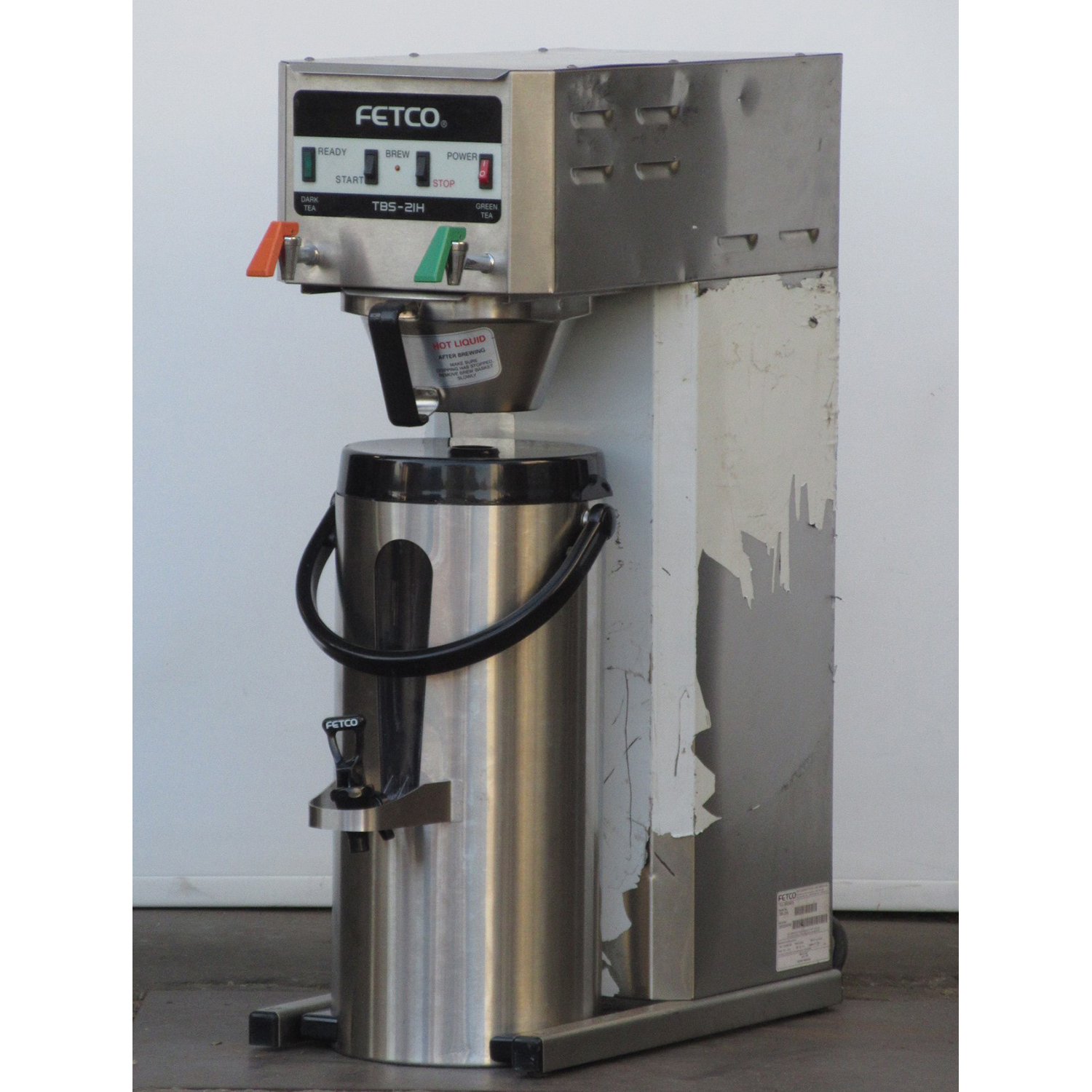 Fetco TBS-21H Iced Tea Brewing System, Used Excellent Condition 