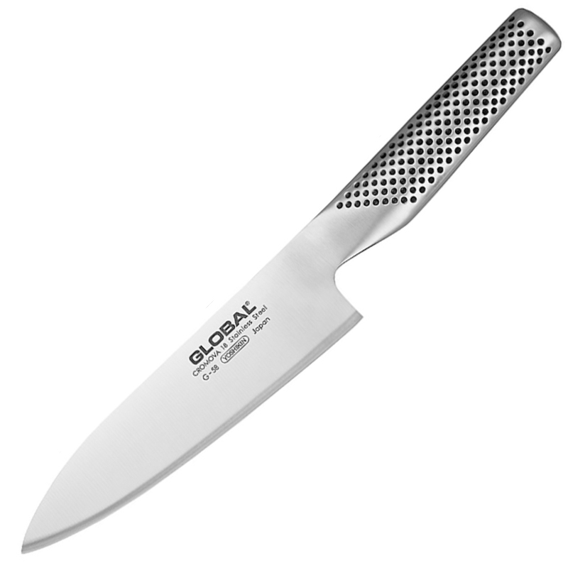 Global Cromova 18 Stainless Steel Cook Knife, 6"