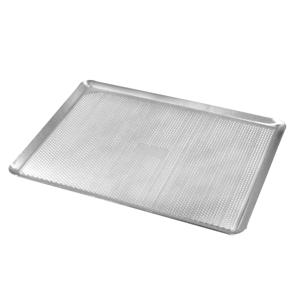 Gobel Perforated Aluminum Pastry Tray, 21" x 13"