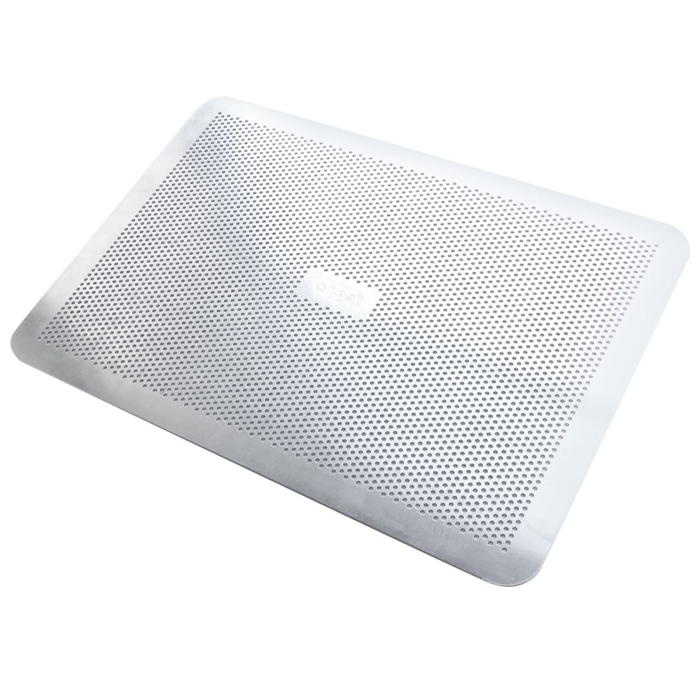 Gobel Perforated Aluminum Rimless Baking Tray, 11.8" x 15.75"