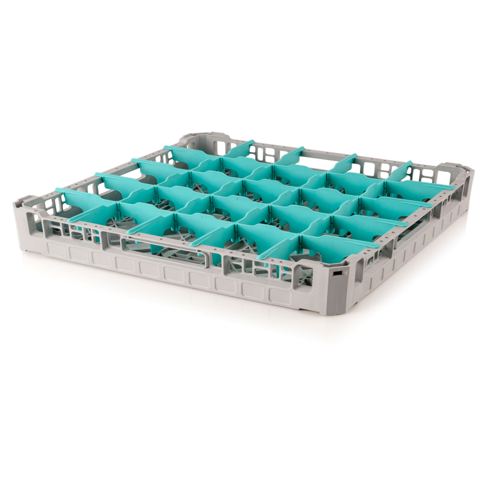 Kapp Blue Dishwasher Glass Rack Base, 25 Compartment