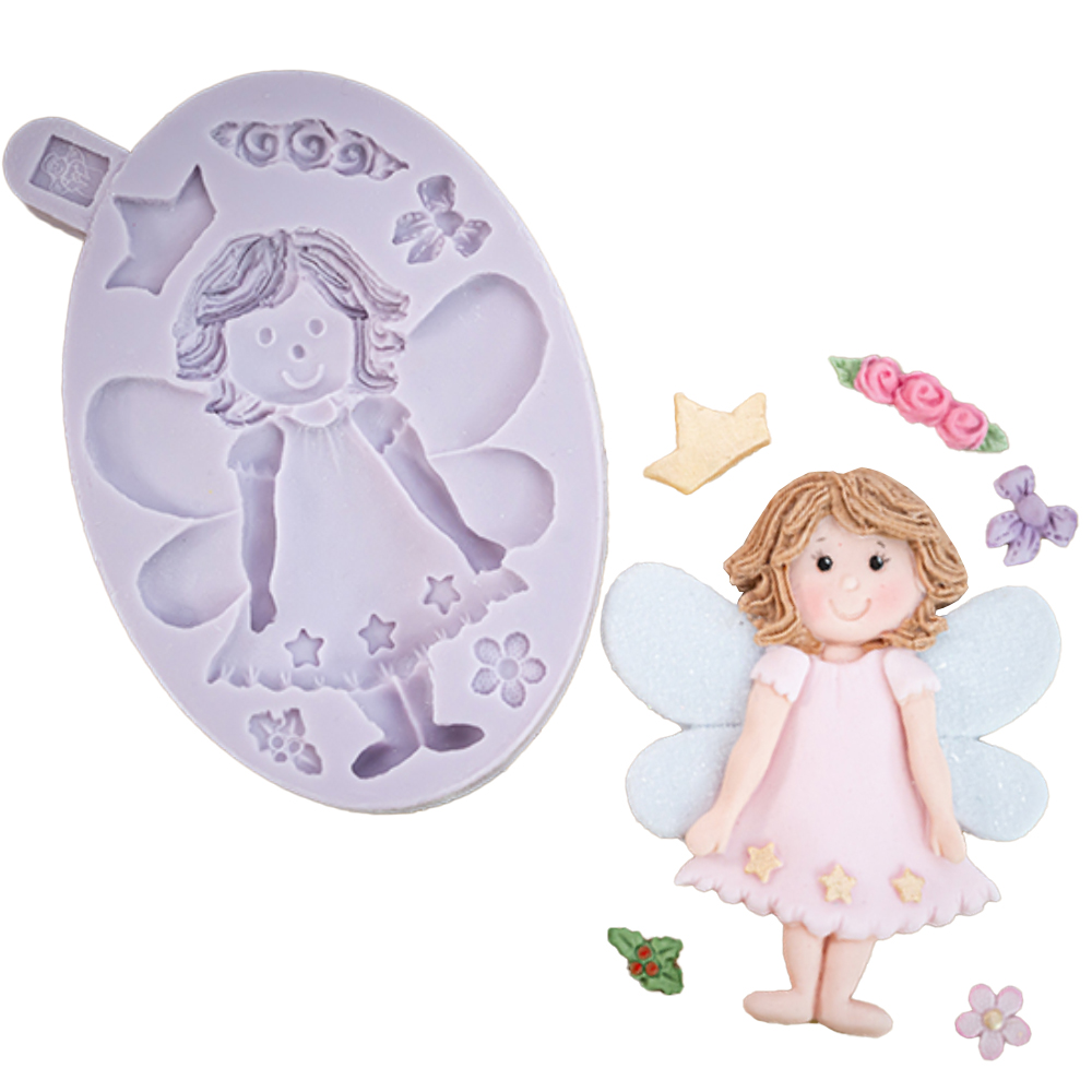 Karen Davies Sugarcraft Fairy Fondant Mold