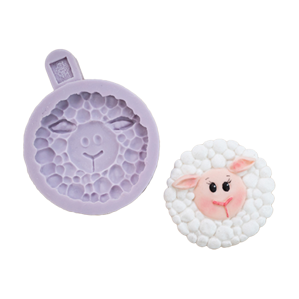 Karen Davies Sugarcraft Sheep Face Silicone Mold