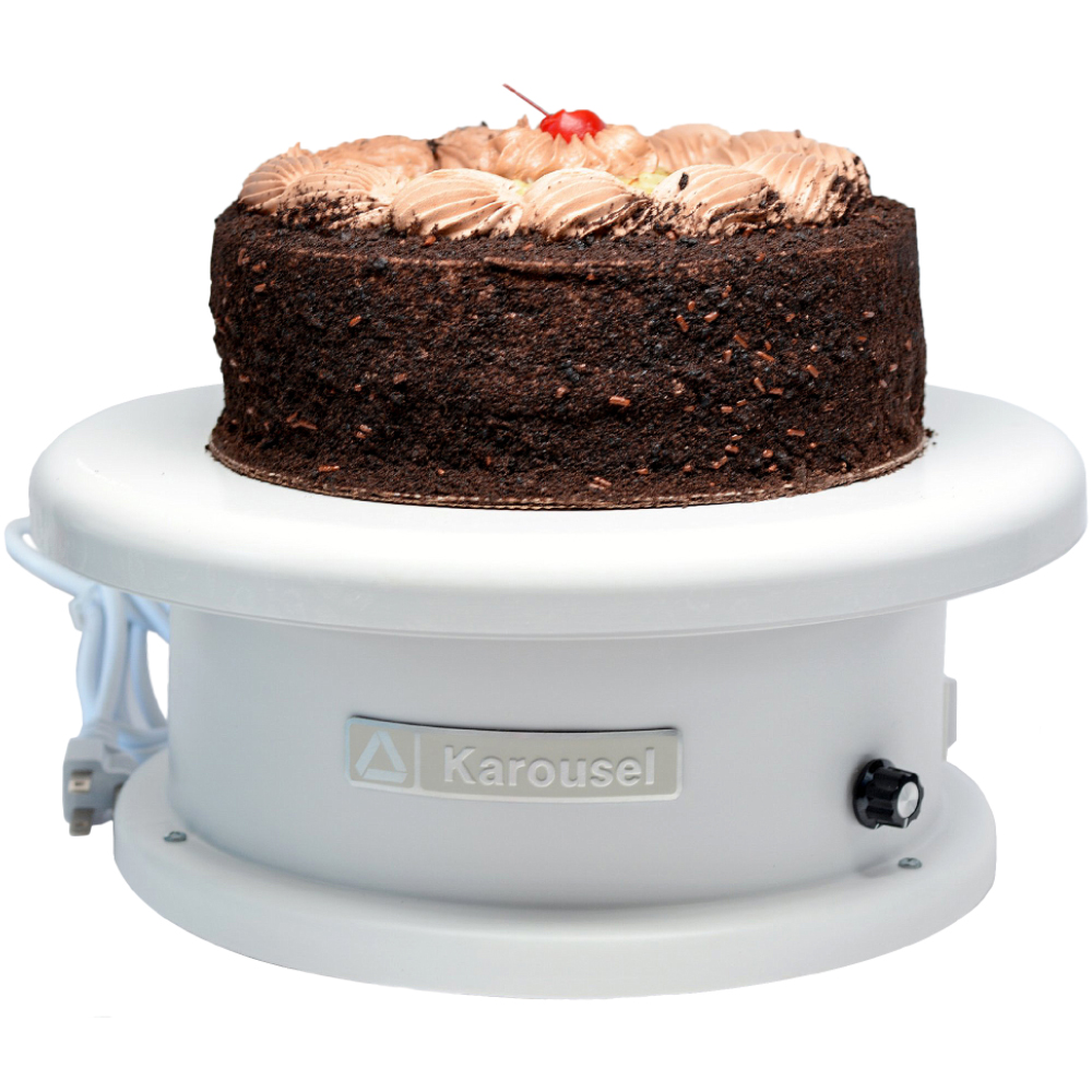 Wholesale Electric Aluminium Alloy Cake Turntable Quality 12 Inch Revolving  Rotating Cake Decorating Stand with Non-Slip Rubber Bottom From  m.alibaba.com