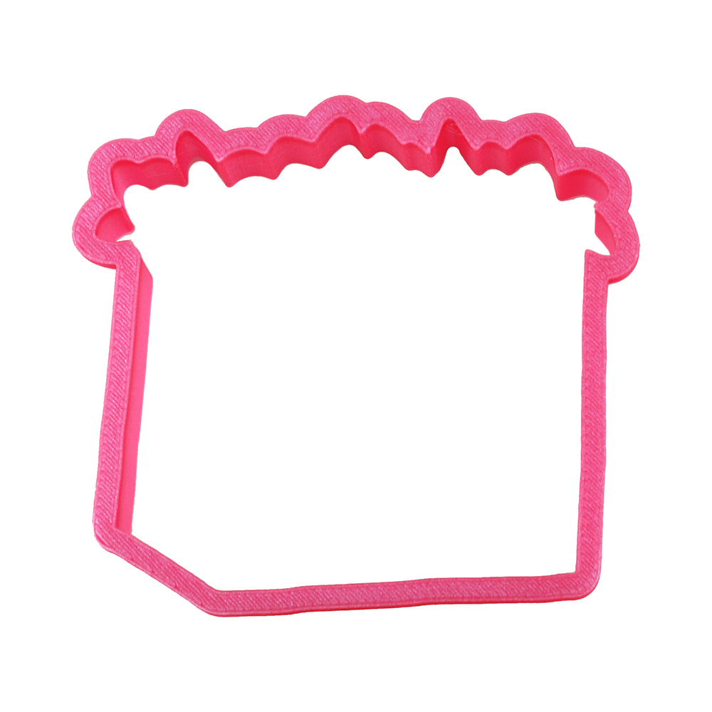 Lil Miss Cakes Plastic Sukkah Cookie Cutter, 3.5"