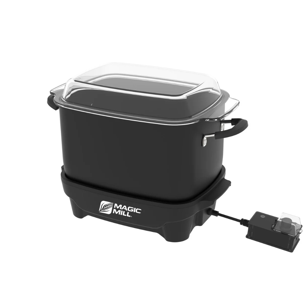 Magic Mill Slow Cooker with Glass Cover, 12 Qt.