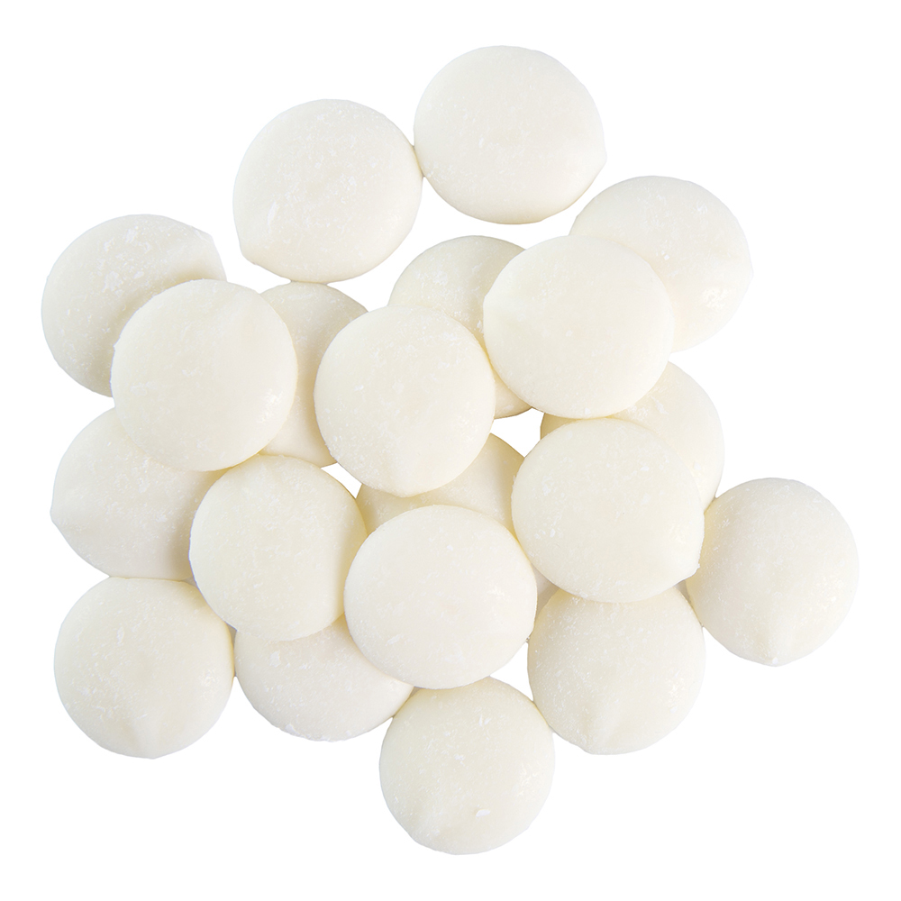 Merckens White Coating Wafers, 50 lbs.