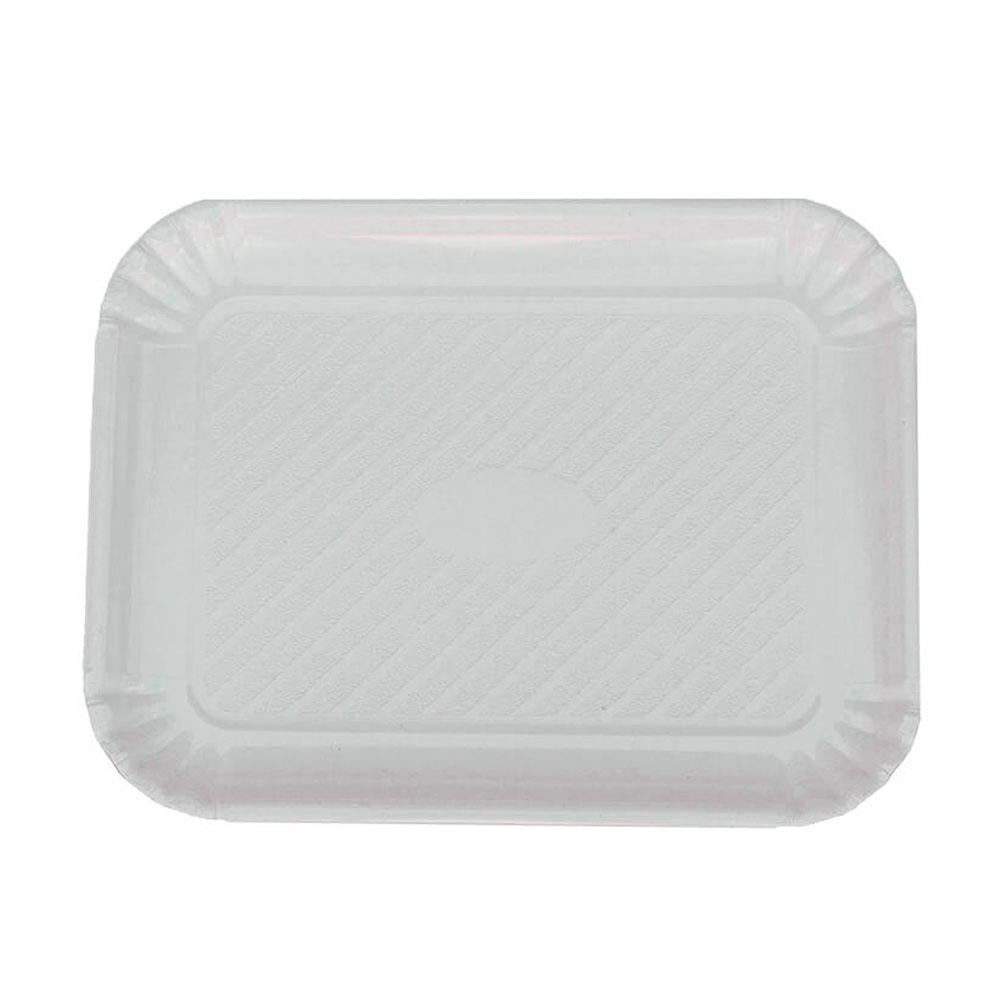Novacart White Pastry & Cake Tray, 9-3/8" x 13-5/16" - Case of 200