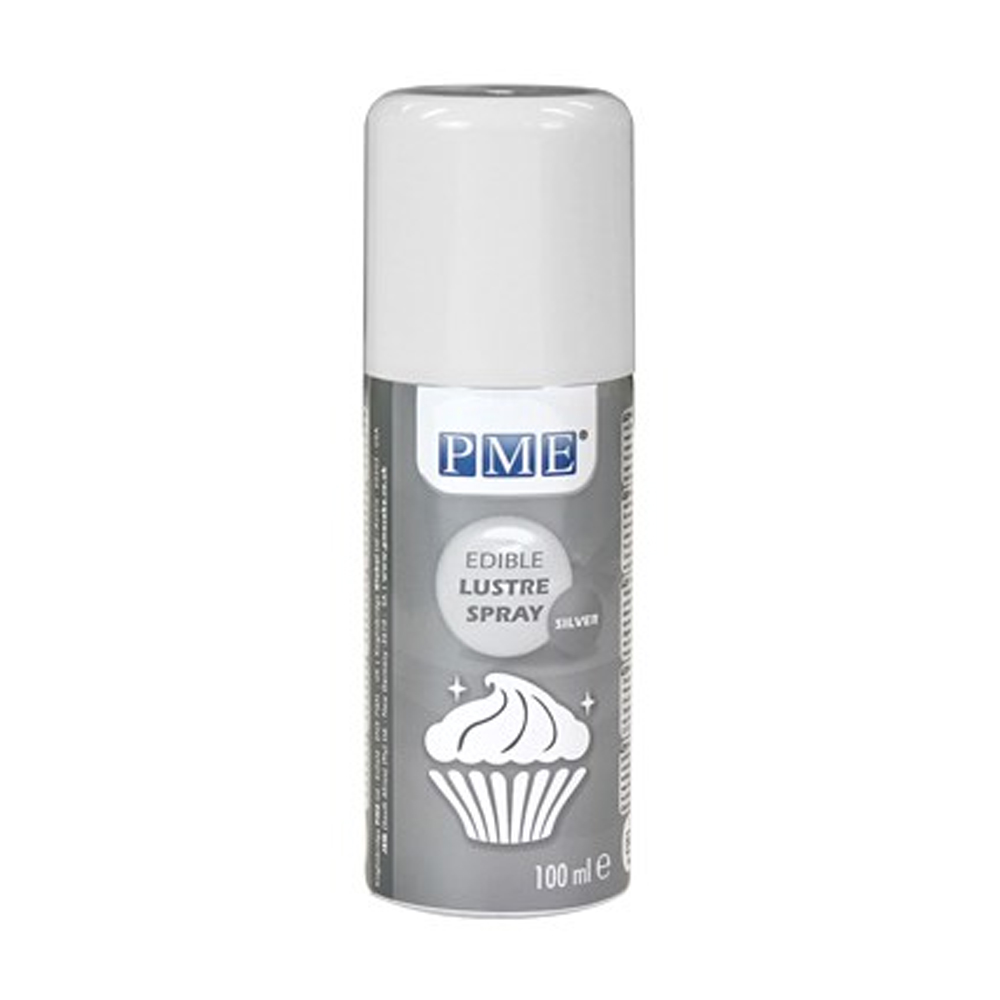 PME Silver Lustre Spray, 100ml