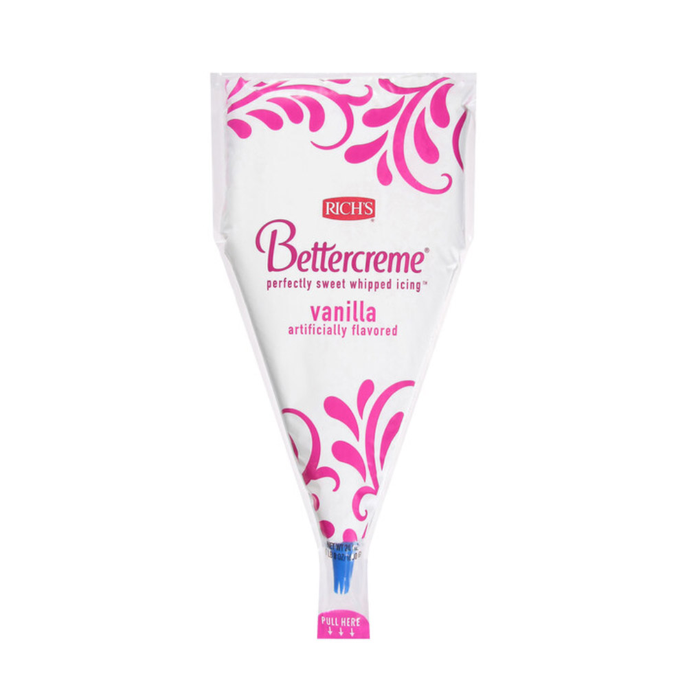 Rich's Bettercreme Vanilla Icing, 24 oz. - Pack of 3