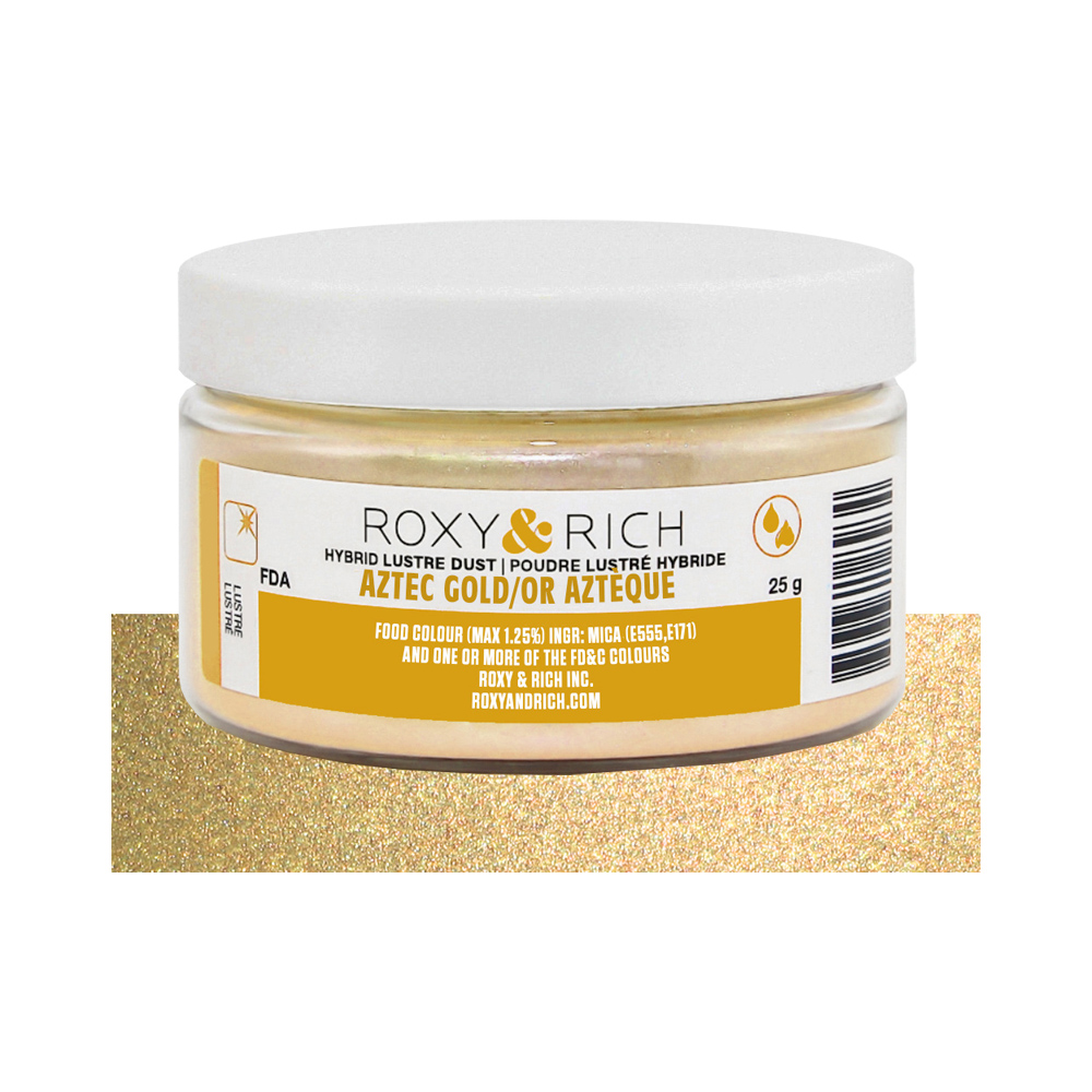 Roxy & Rich Aztec Gold Hybrid Luster Dust, 25 Grams