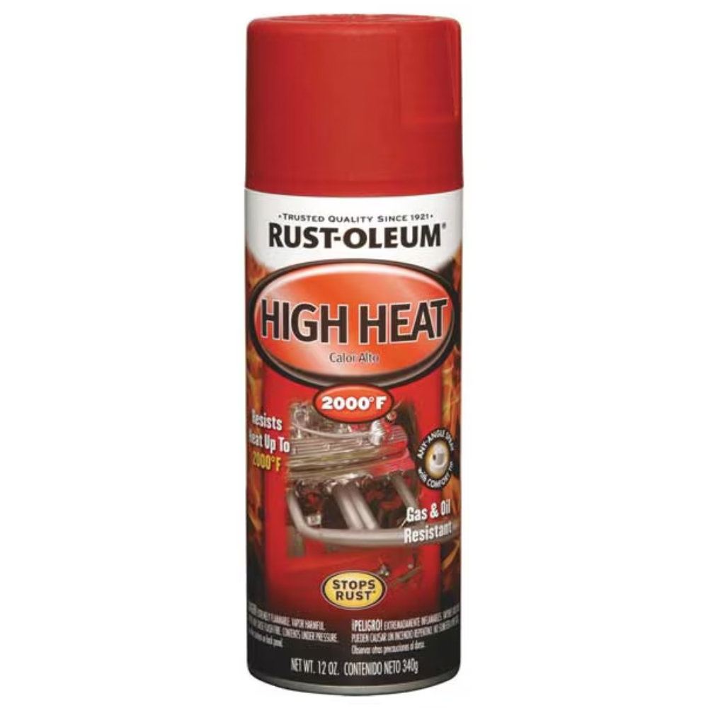 Rust-Oleum Flat Red Enamel, 12 oz.