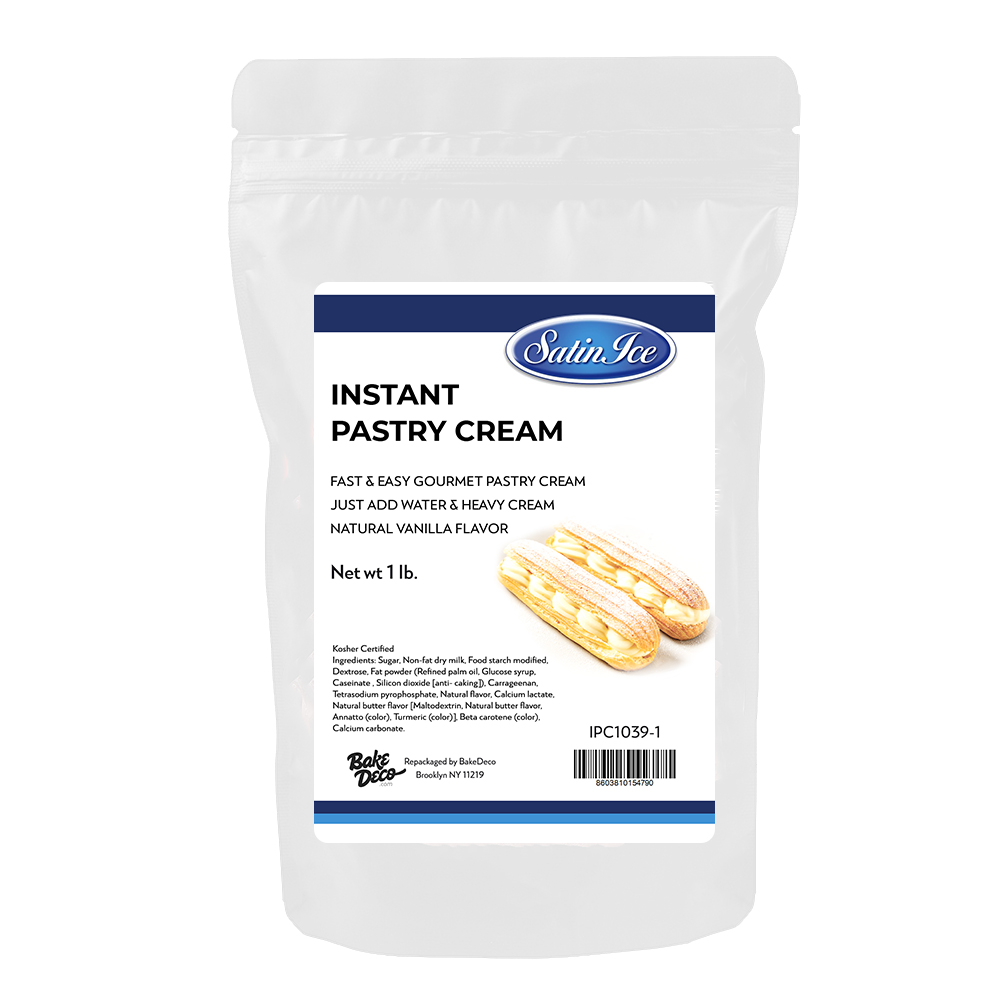 Satin Ice Instant Pastry Cream, 1 lb.