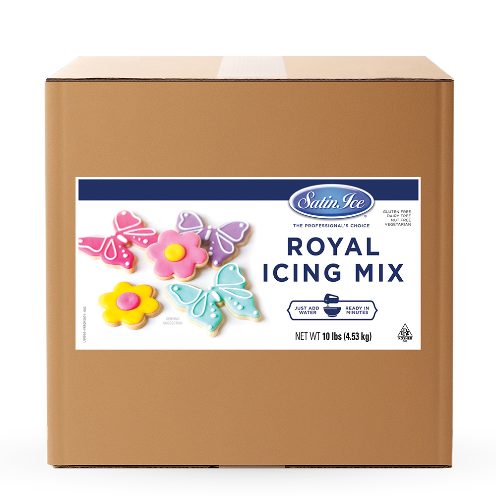 Satin Ice Royal Icing Mix, 10 lbs.