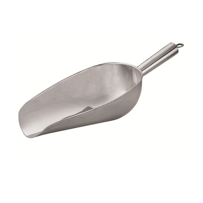 stainless ice scoop