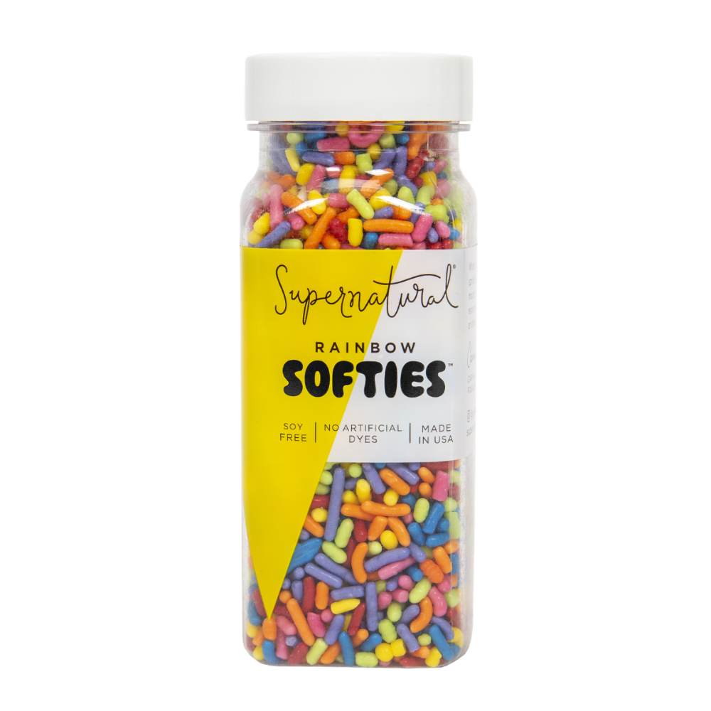 Supernatural Rainbow Softies Sprinkles, 3 oz.