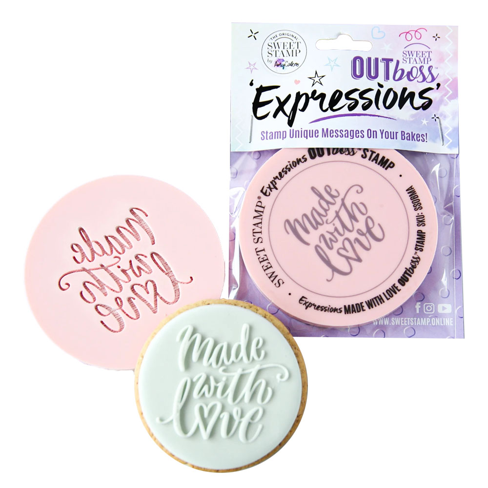 Sweet Stamps 'Made with Love' Outboss Stamp