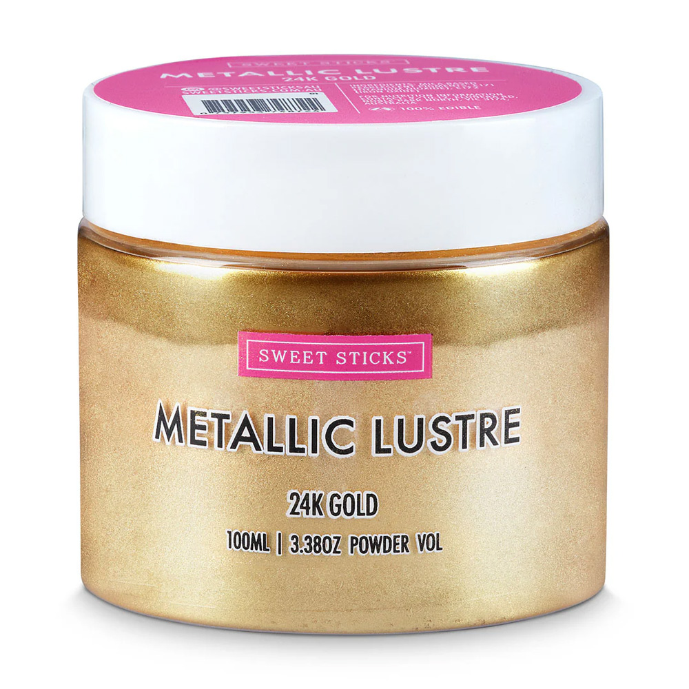 Sweet Sticks 24K Gold Mettalic Luster Dust, 100 ml.