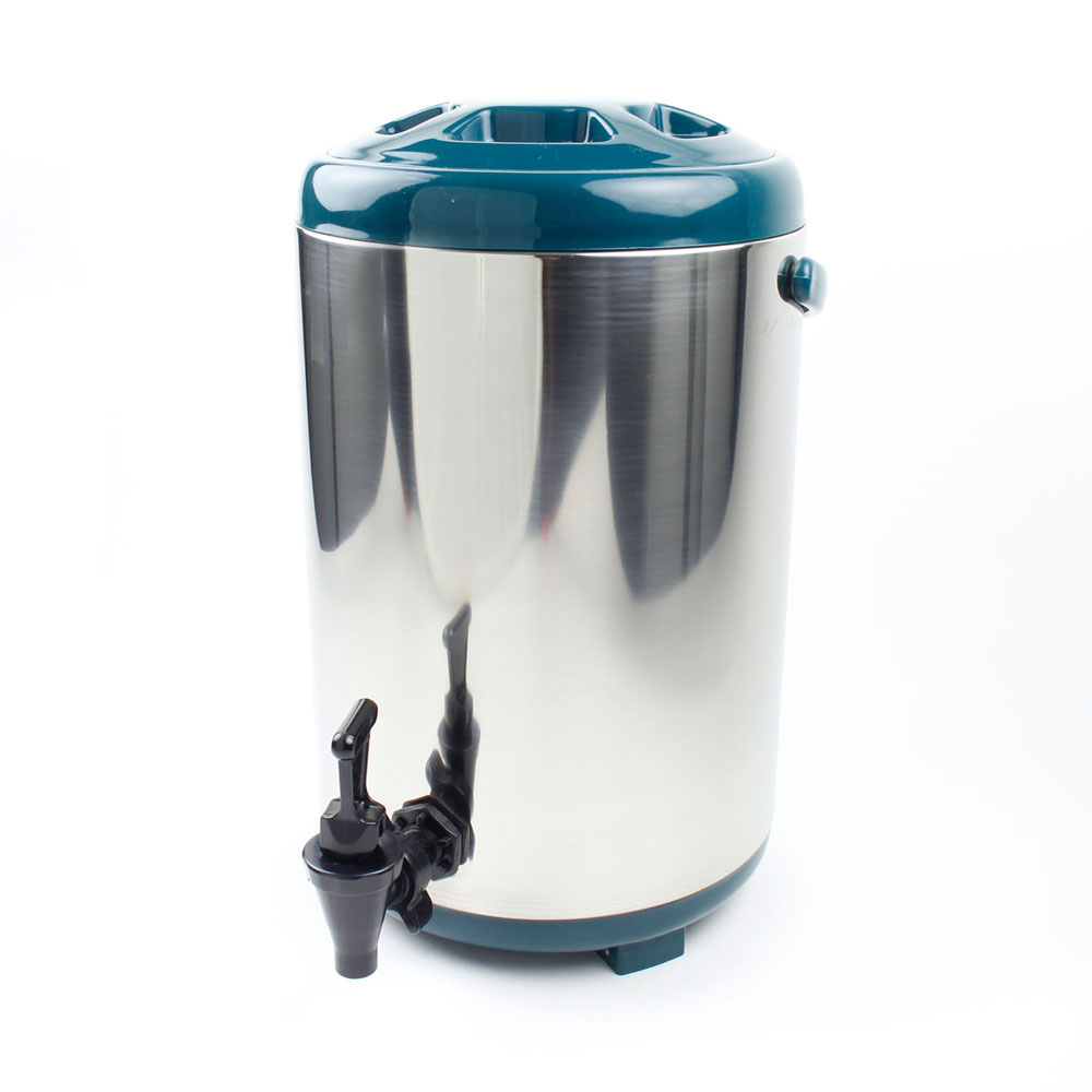 Vollum Stainless Steel Insulated Liquid Dispenser - 8 Liter, Teal, Used Great Condition