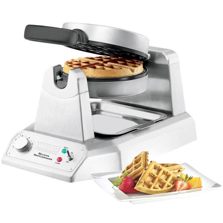 Waring WW180 Single Belgian Waffle Iron / Maker - 120V Waffle Cone ...